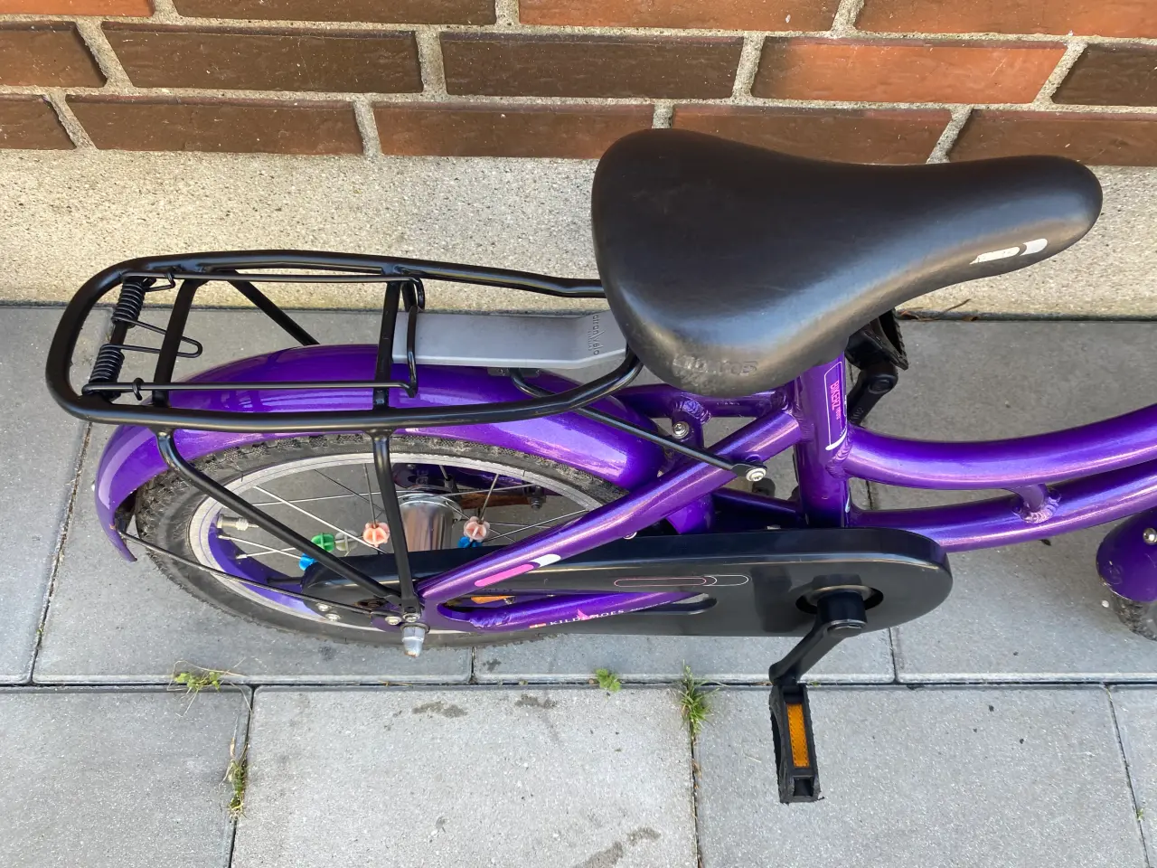 Billede 6 - Købt til 4200 kr 16 tommer prinsesse cykel