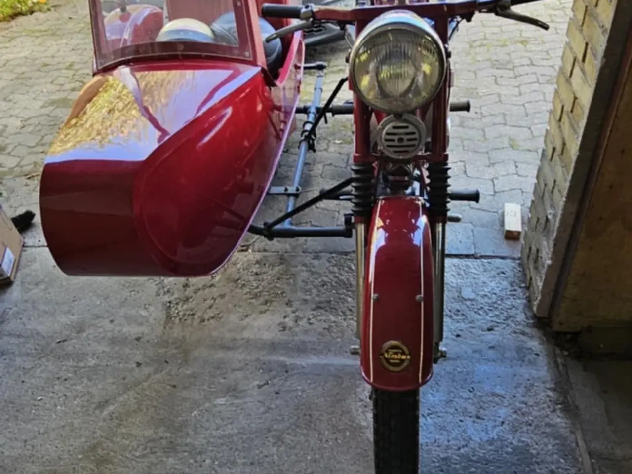 Billede 7 - Velholdt Nimbus med sidevogn