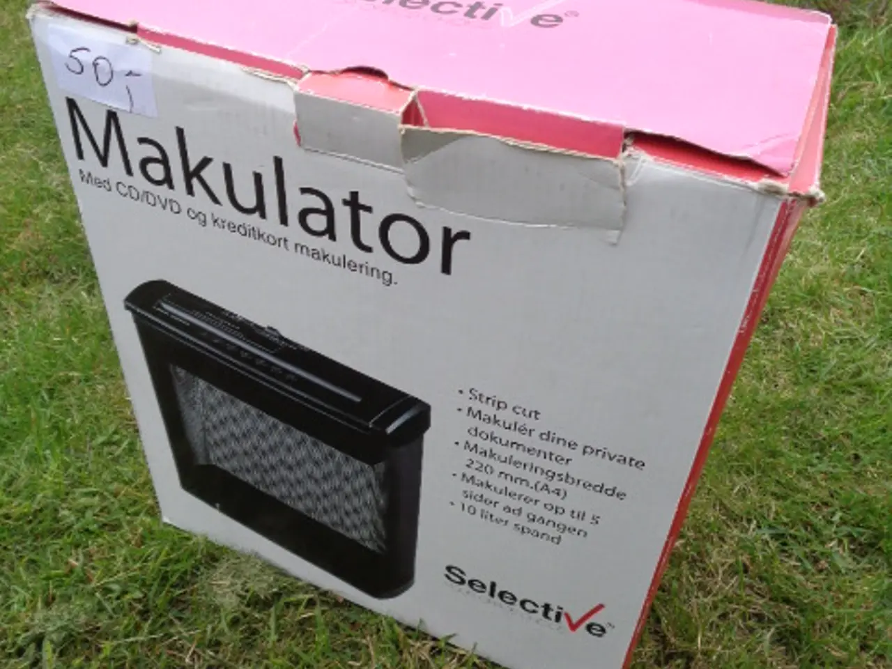 Billede 1 - Makulator
