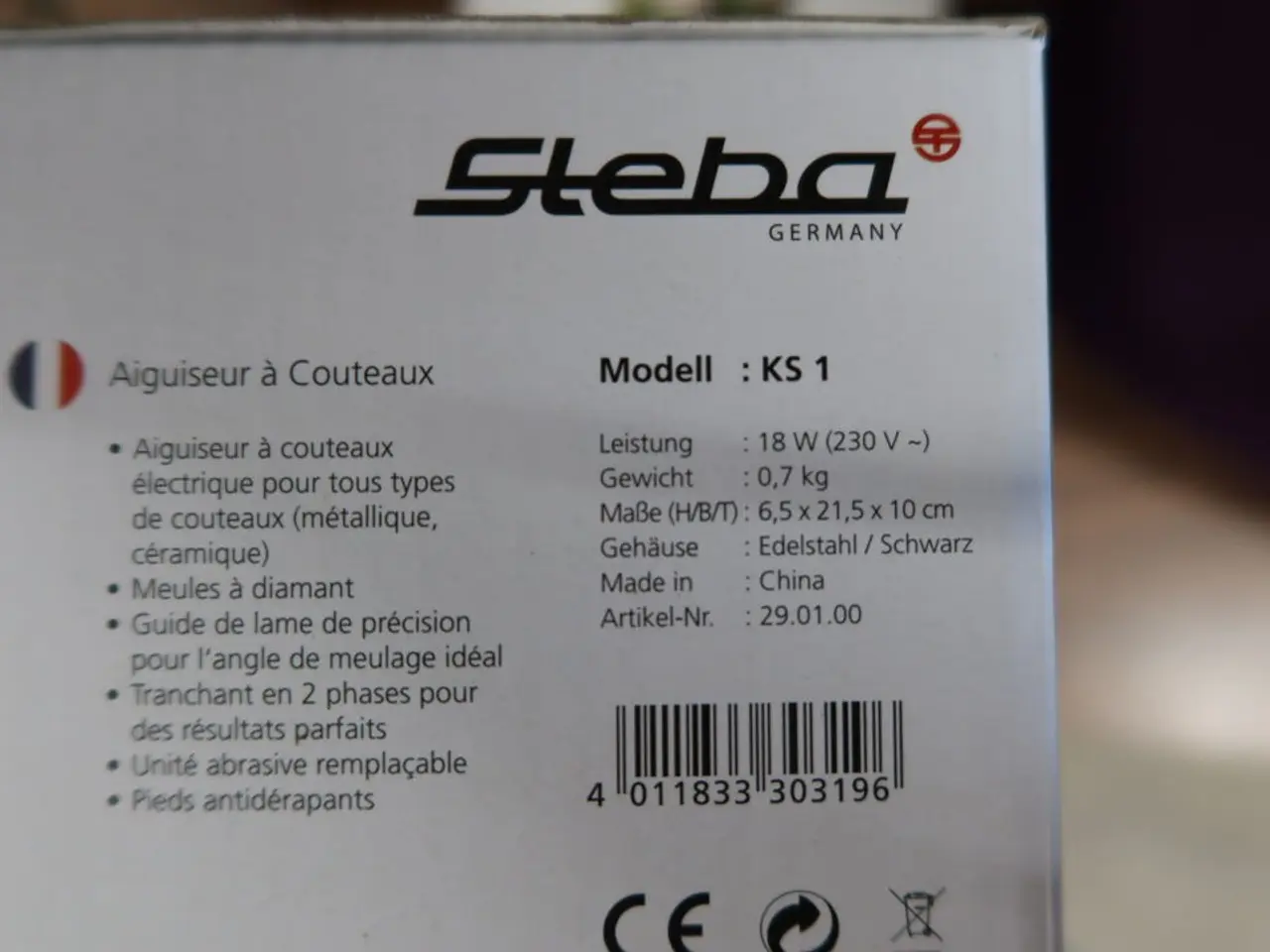 Billede 2 - Knivsliber STEBA KS 1