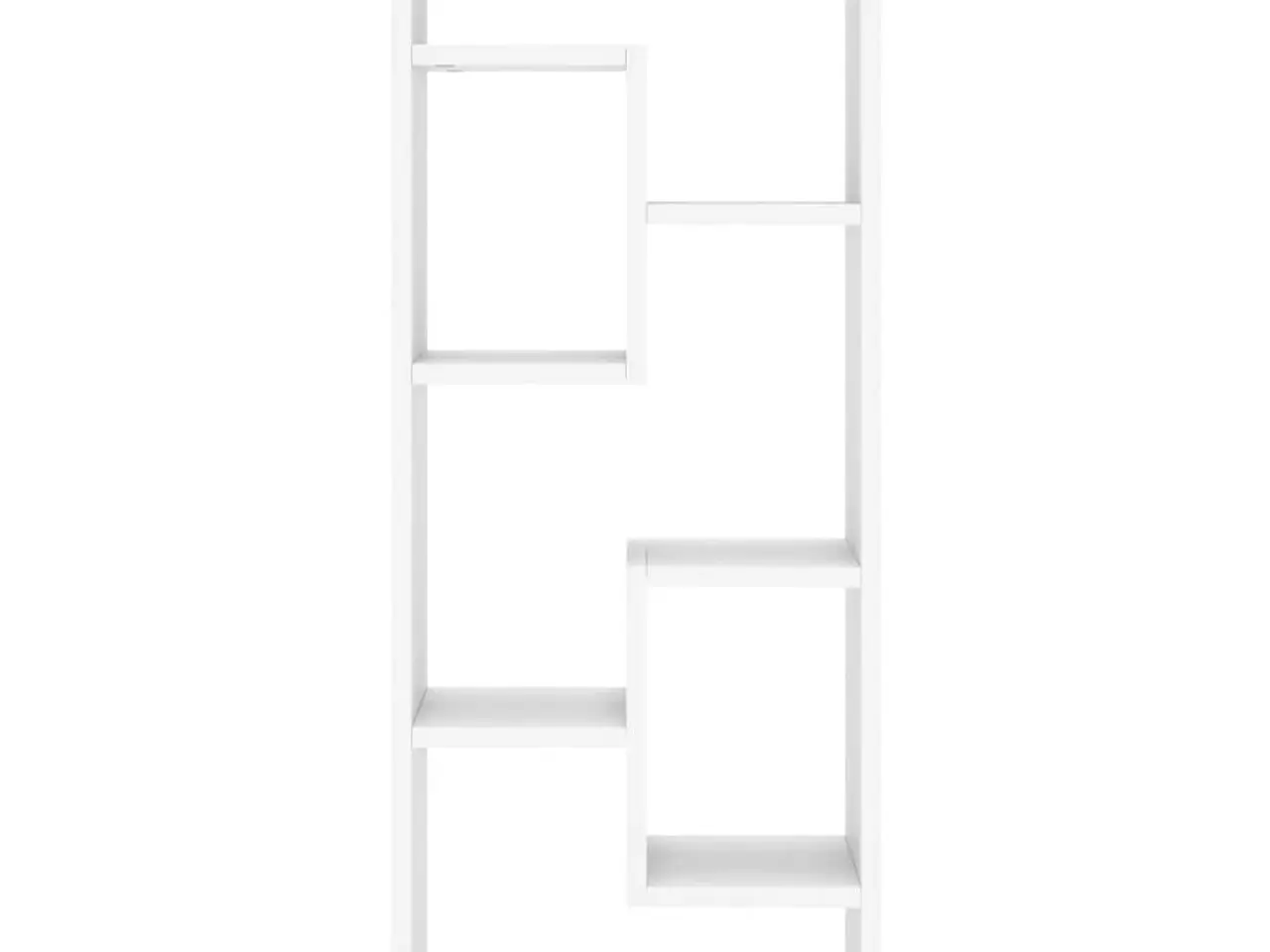Billede 4 - Væghylde 36x16x90 cm konstrueret træ hvid