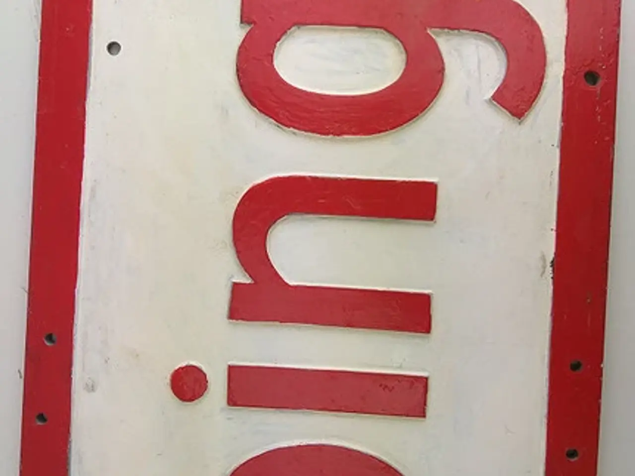 Billede 7 - Gl. Skilte "Ringkøbing"