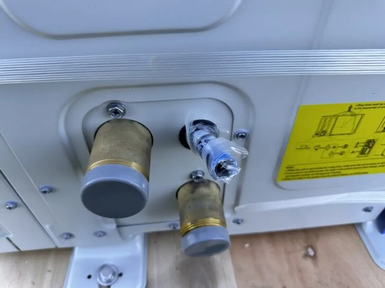 Billede 4 - Fabriksny 10 KW luft til vand varmepumpe Kaisai KHC-10RY3-B