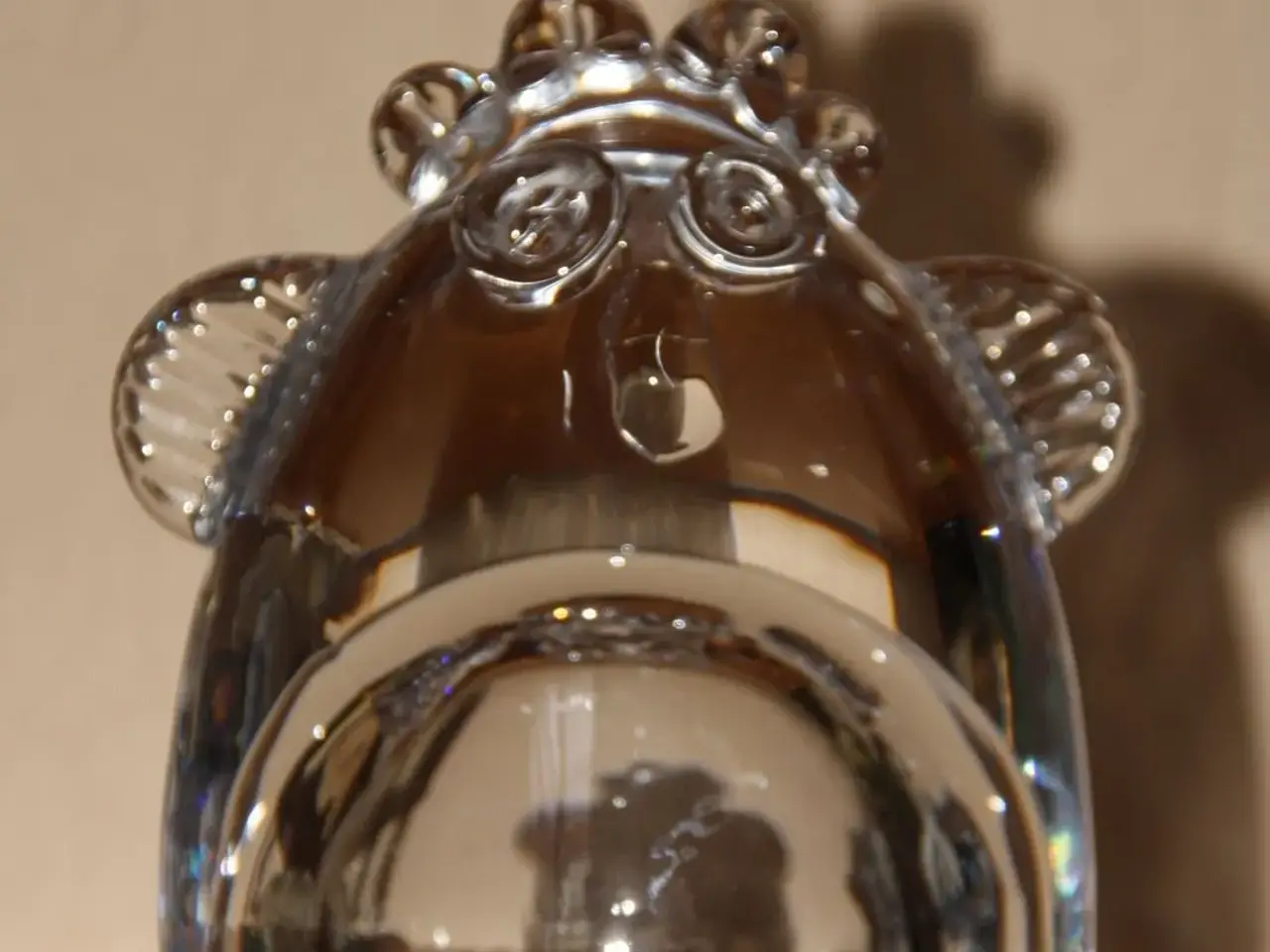 Billede 1 - Glasfigur fra Hadeland 15 cm vægt 2,2 kg