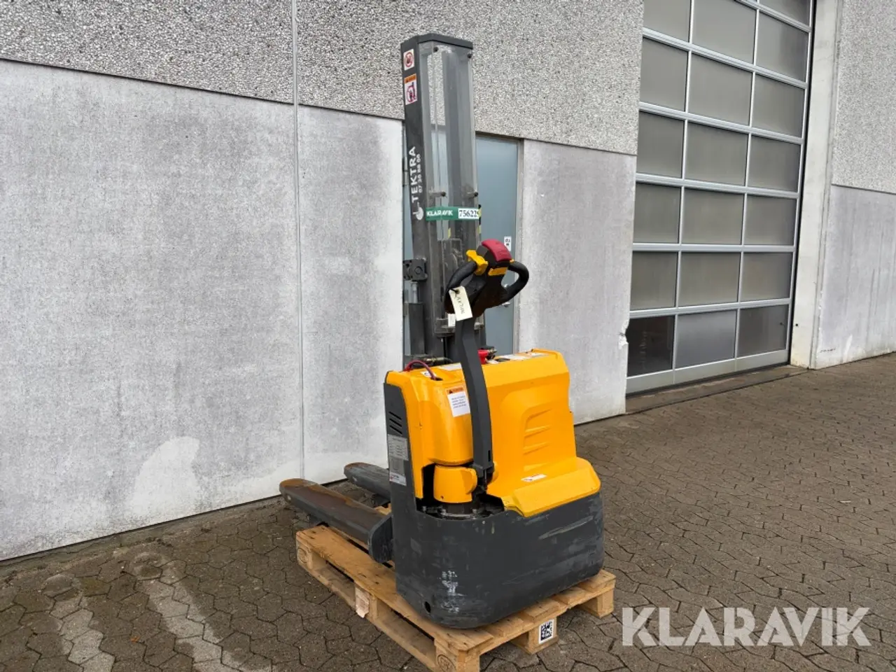 Billede 3 - El stabler Electric stacker 1000kg 1 styk