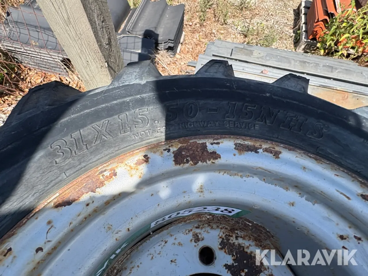 Billede 7 - Dæk BKT/Mitas 31x15.50-15NHS - 4 styk
