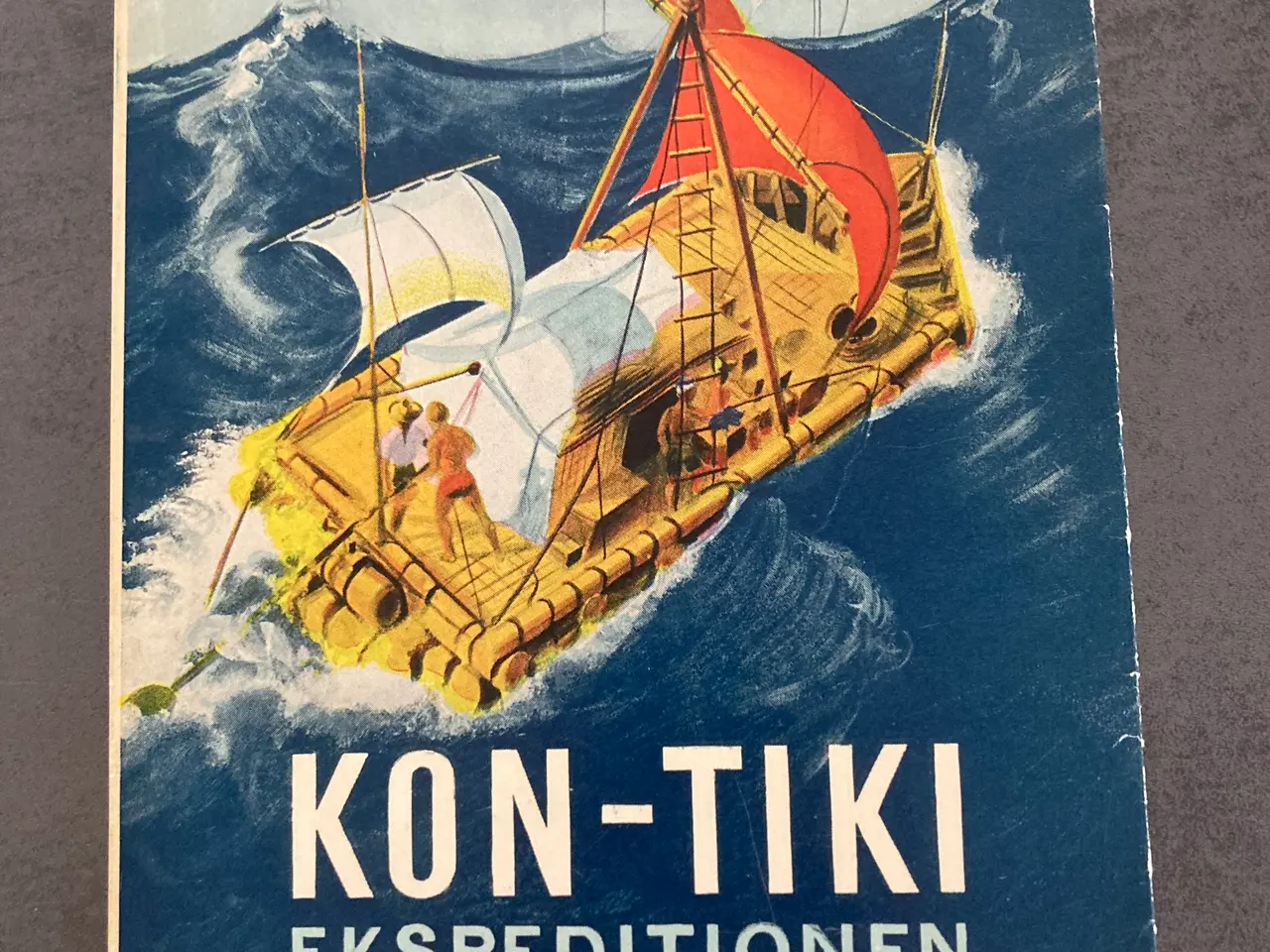 Billede 1 - Kon-Tiki bog fra 1955