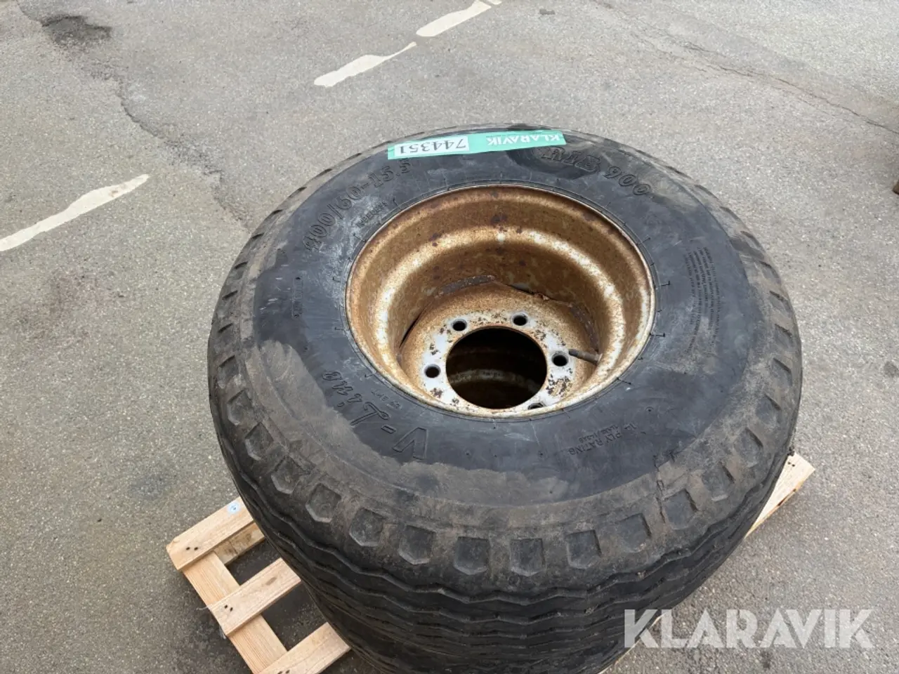 Billede 4 - Hjul V-Line 400/60-15.5 2 styk