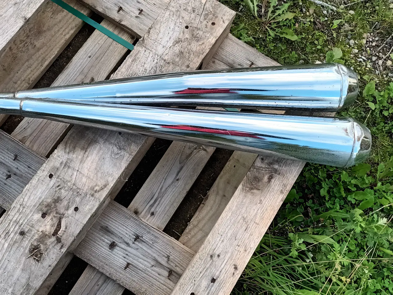 Billede 2 - Honda CB 750K7   Orig. Udstødning