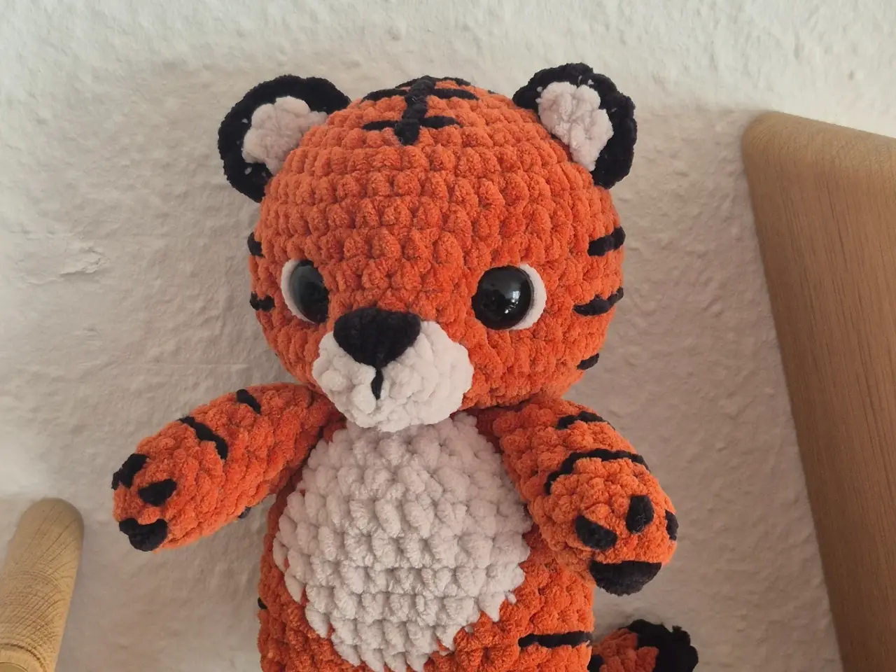Billede 2 - Hæklet tiger bamse