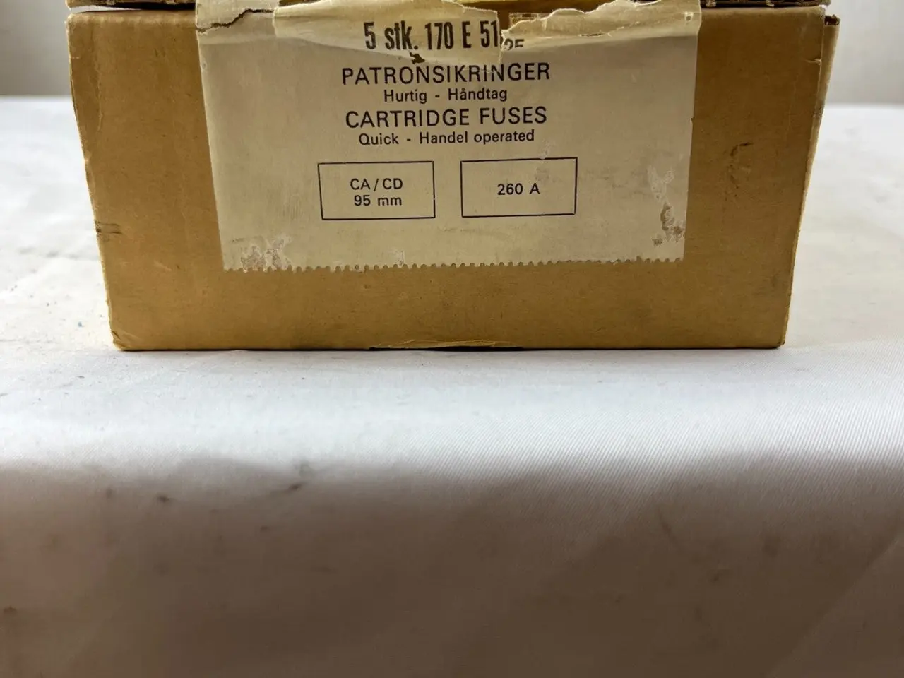 Billede 3 - 5x LK‑NES 170E5125 260A 500V HL Cartridge Fuses