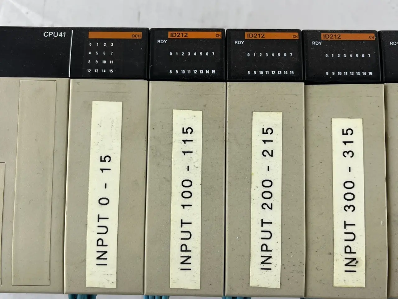 Billede 4 - Omron CQM1 CPU41 PLC System PA203 ID212 OD212 Rack