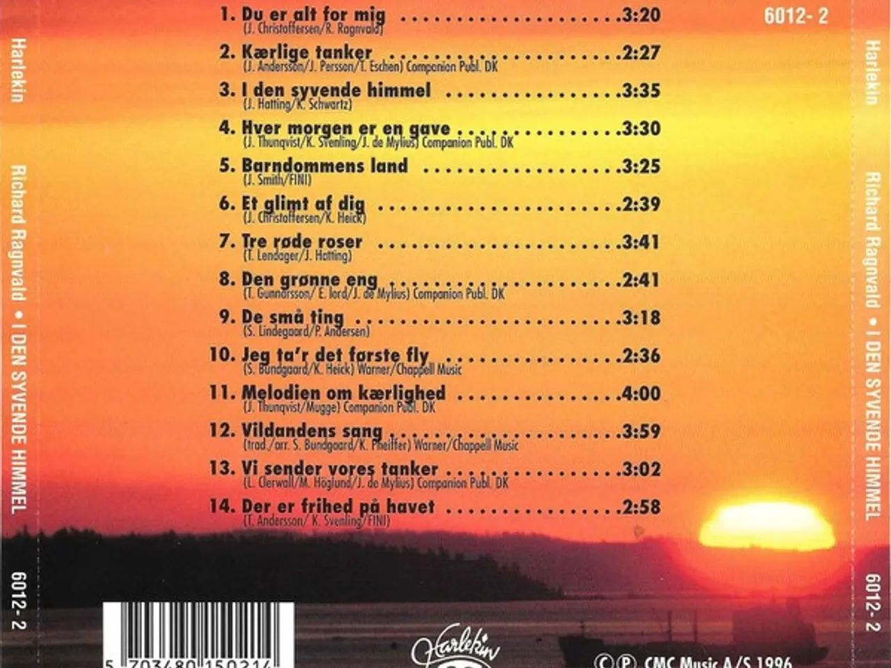 Billede 2 - Richard Ragnvald – I Den Syvende Himmel – CD