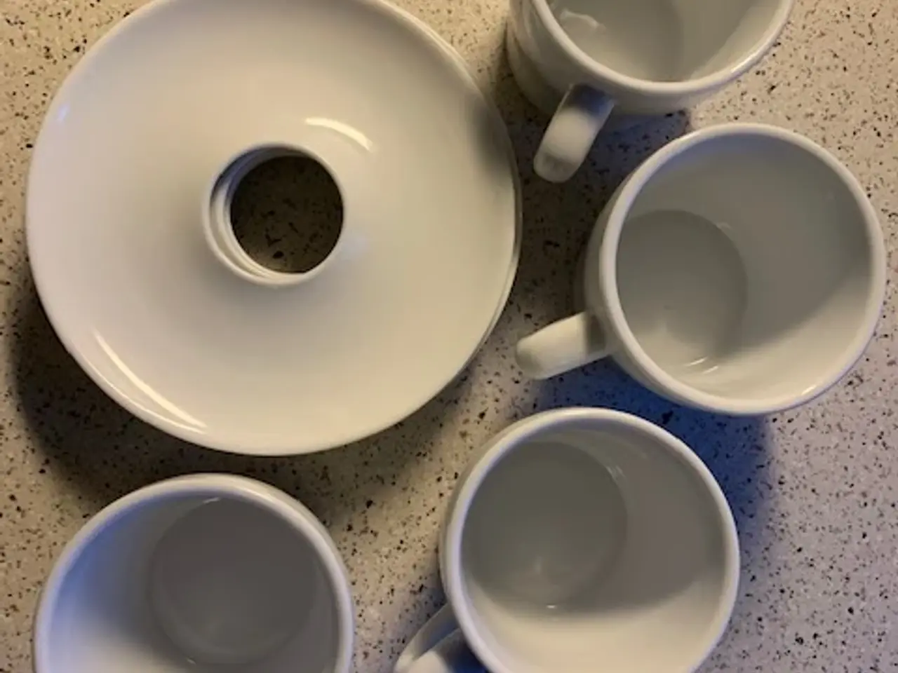 Billede 6 - Mocca-/kaffekopper m/underkopper/æggebægre, 4 stk.