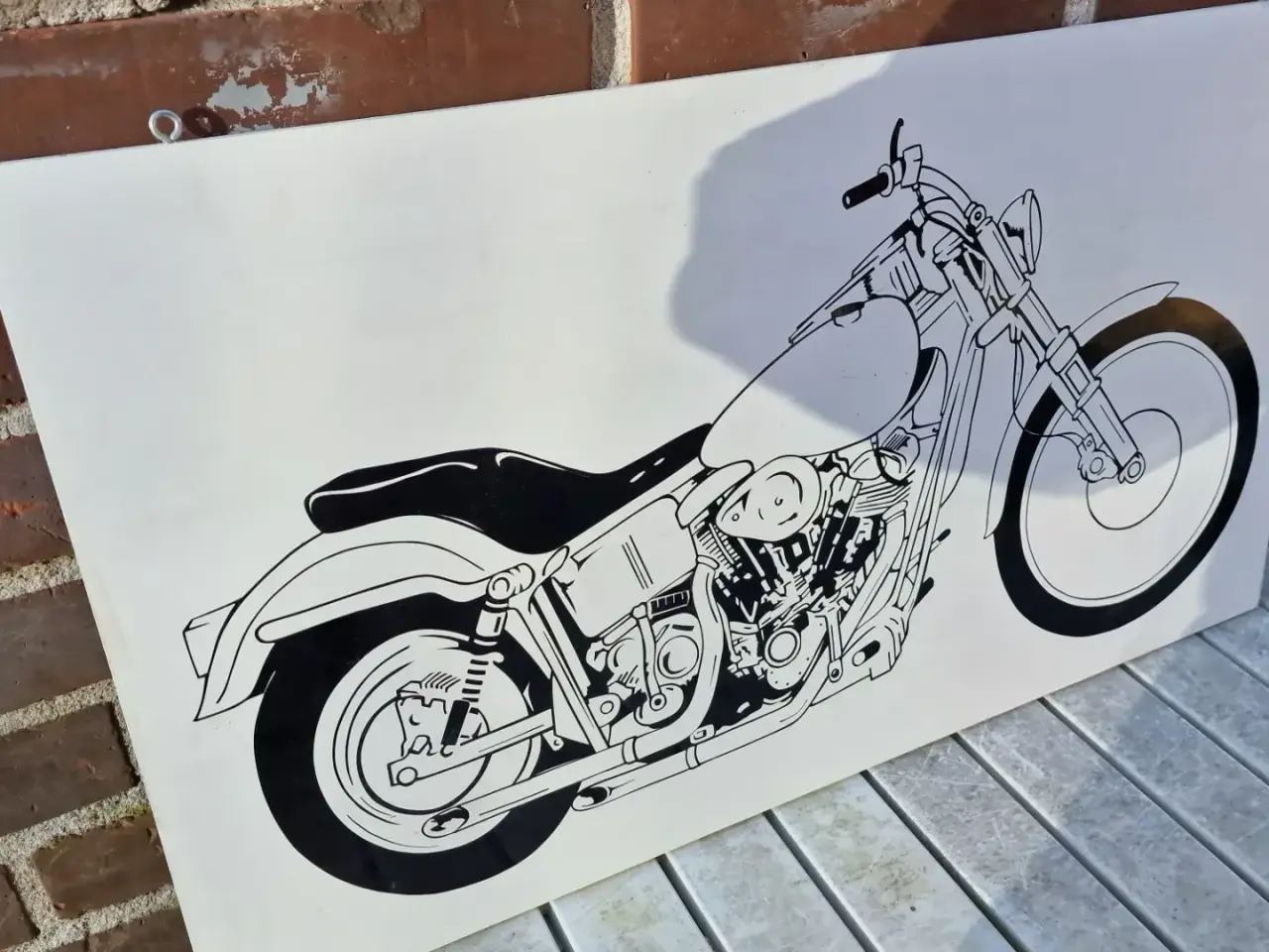 Billede 1 - Overførselsbillede af motorcykel 
