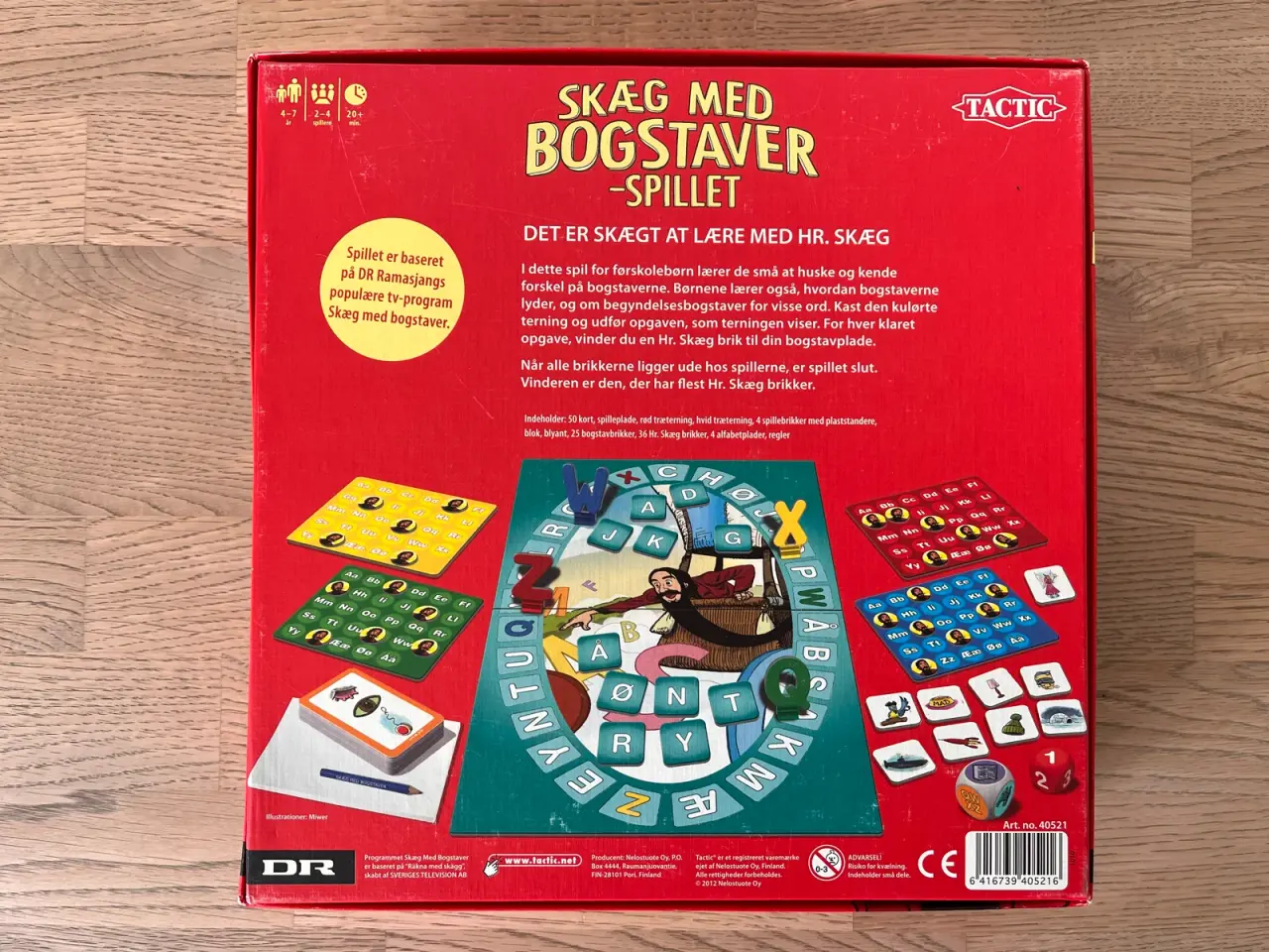 Billede 6 - KOMPLET SPIL: Skæg med bogstaver