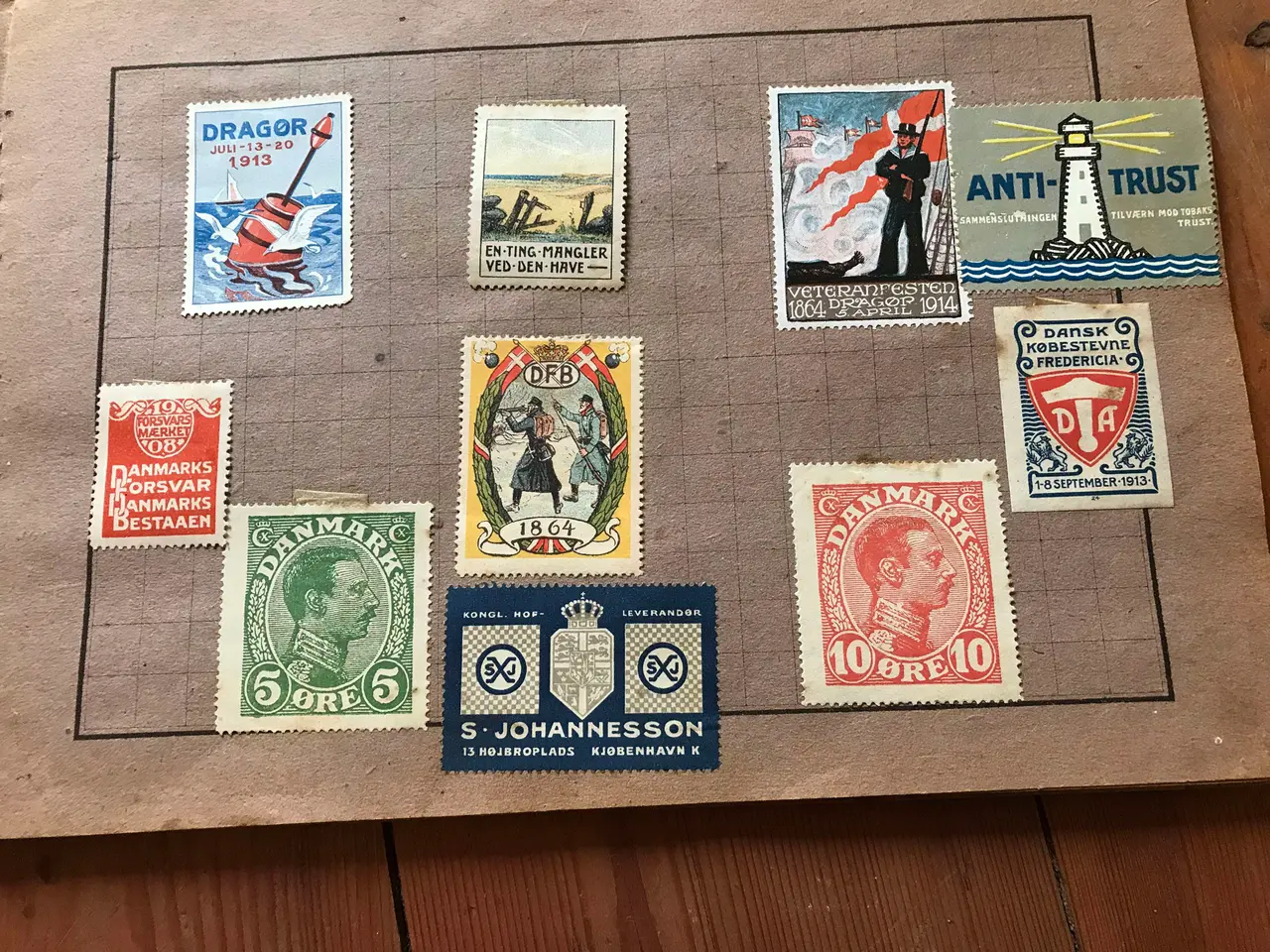 Billede 10 - Postmærker