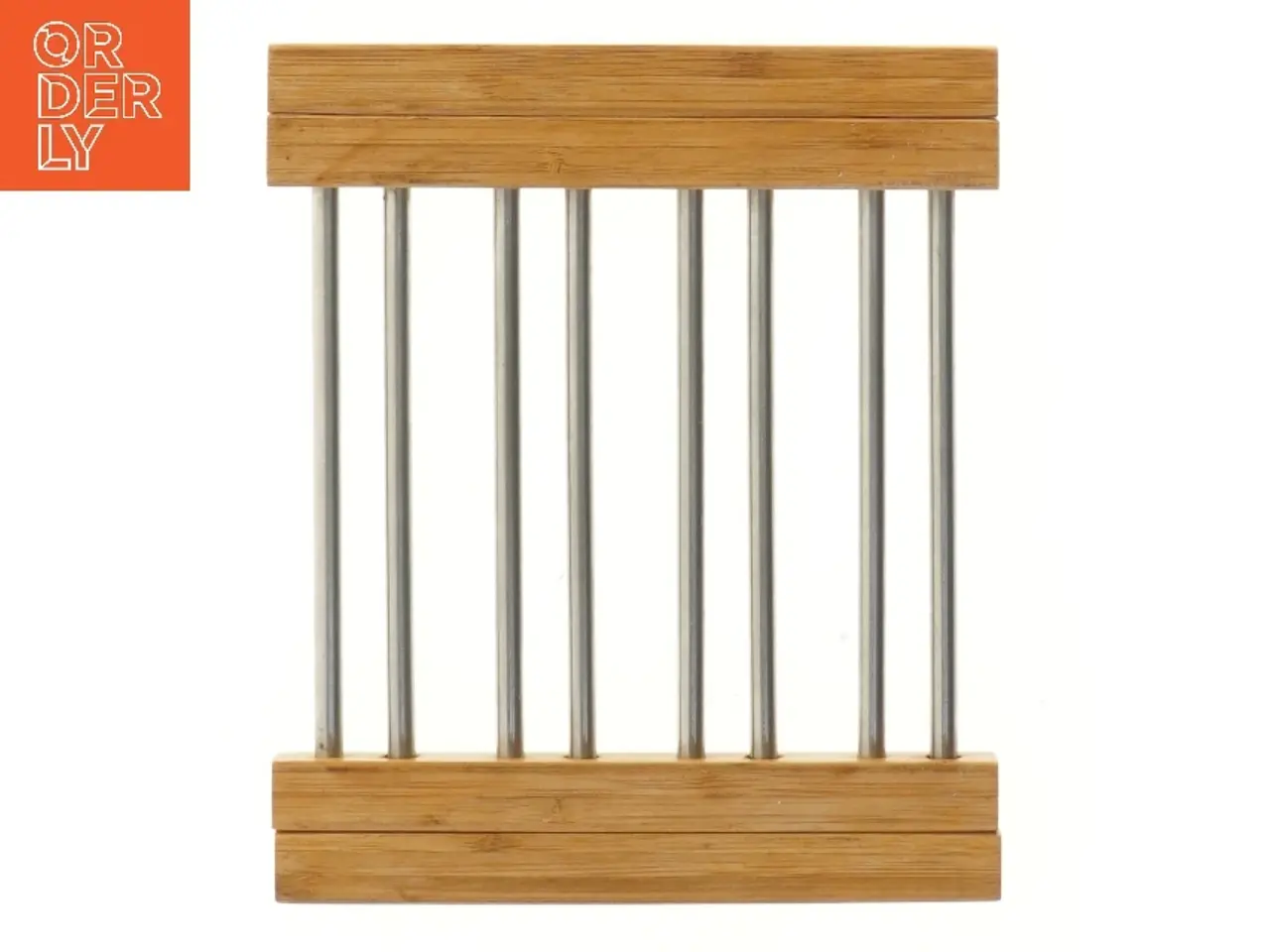 Billede 5 - Bordskåner i bambus og metal (str. 24-40 cm)