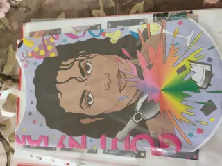 Gammel nytårs pynt med Michael Jackson 