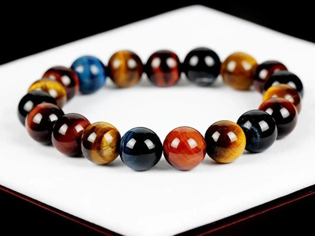 Billede 6 - Tiger Eye armbånd. 8,10,12,14 mm's perler