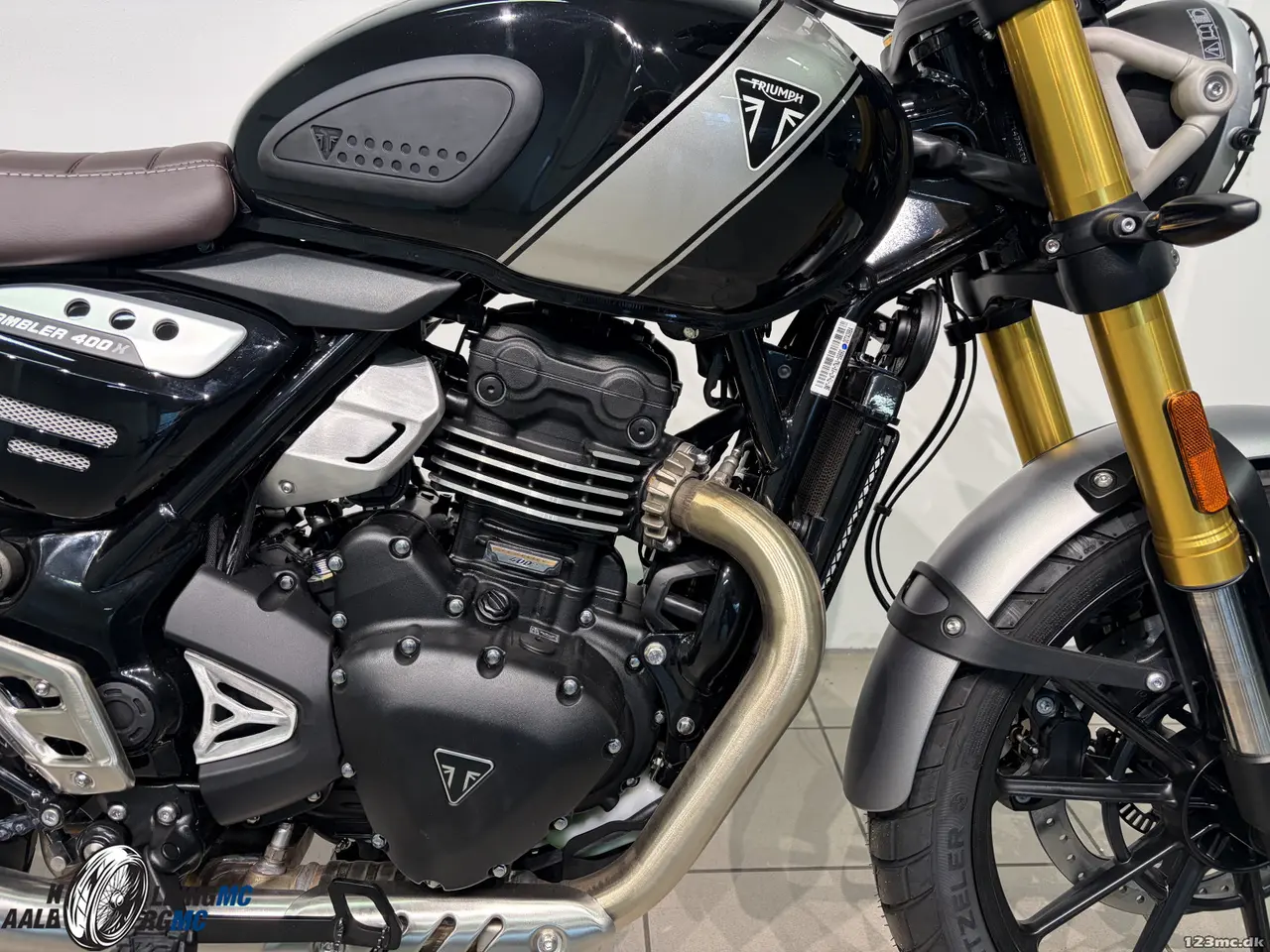 Billede 8 - Triumph Scrambler 400 X PHANTOM BLACK / SILVER ICE