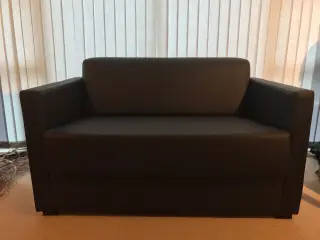 2 pers. sofa - læderlook.