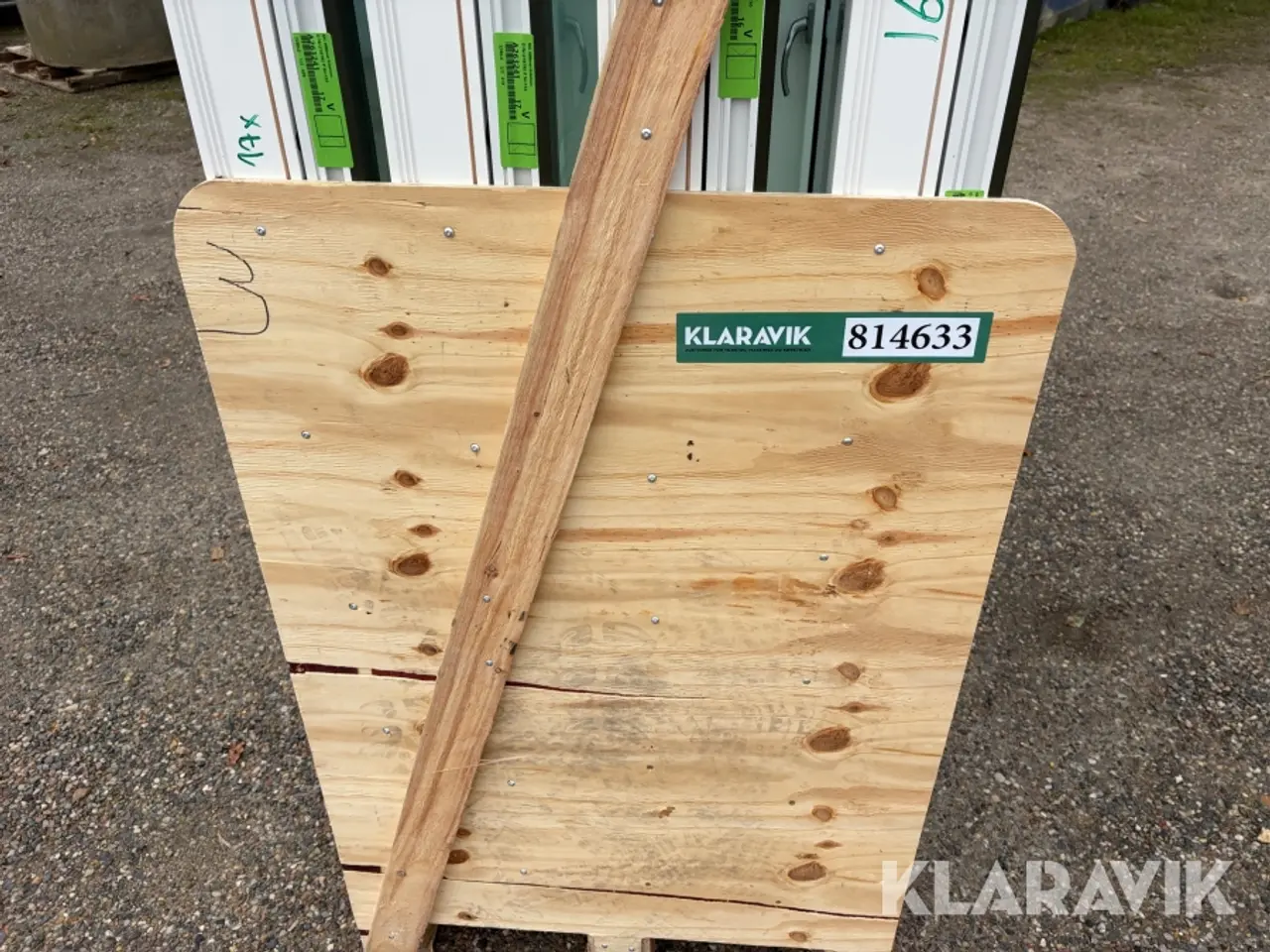 Billede 8 - Træ/alu vinduer Kastrup Ral 6006 gråoliven 4 styk