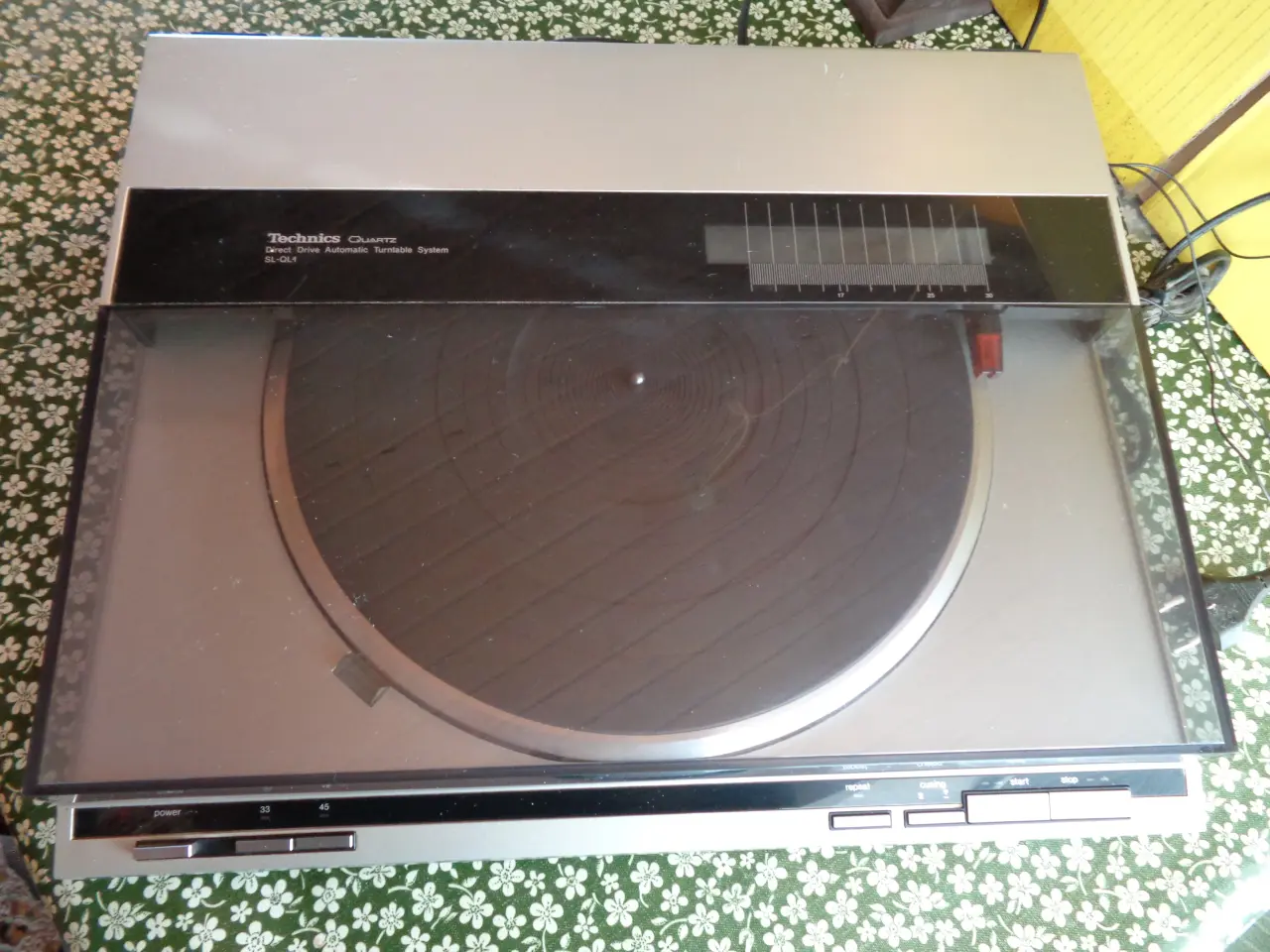 Billede 1 - Pladespiller,Technics Quartz SL-QL1, god pickup