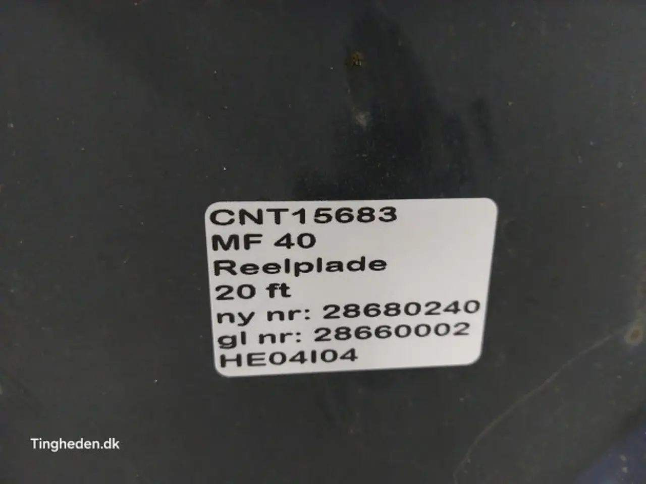 Billede 13 - Massey Ferguson 40 Reelplade 28680240