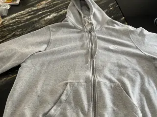 Adidas hættetrøje med gennemgående lynlås
