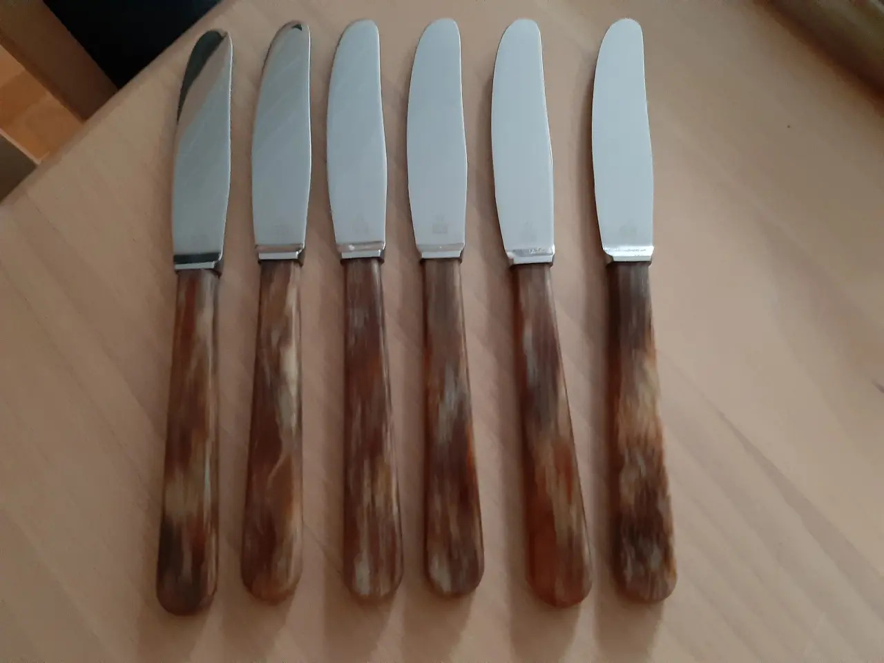 Billede 1 - Raadvad smøreknive m.ben 6 stk.