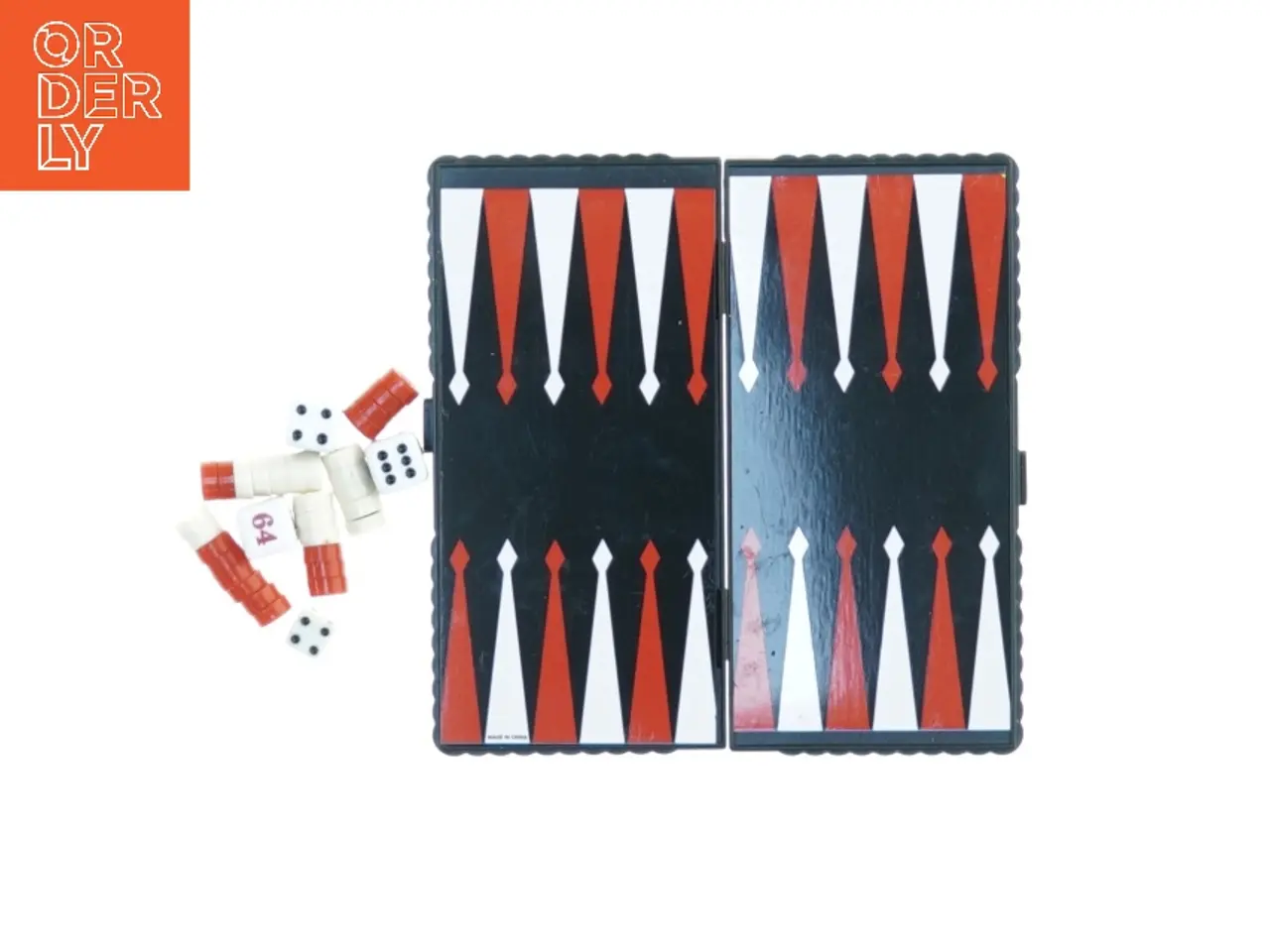 Billede 1 - Mini backgammon fra Ukendt (str. 12 x 12)