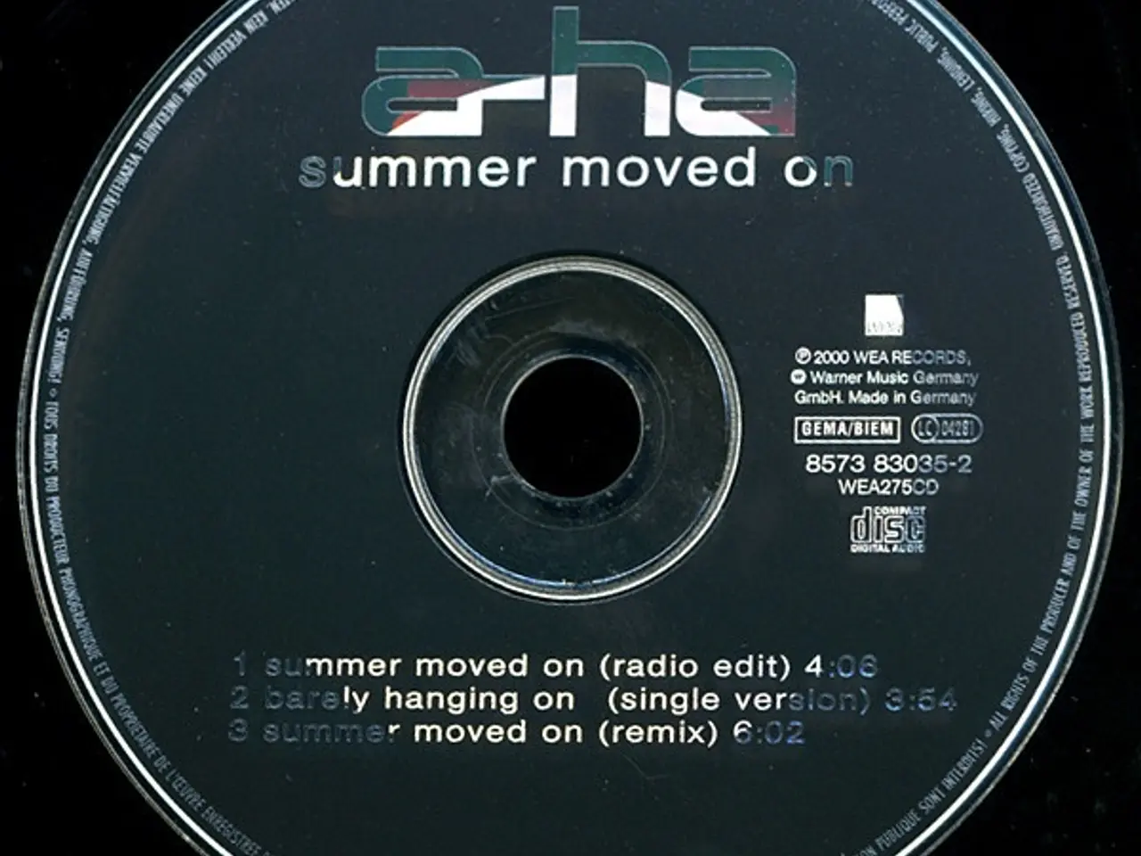 Billede 3 - a-ha – Summer Moved On – CD
