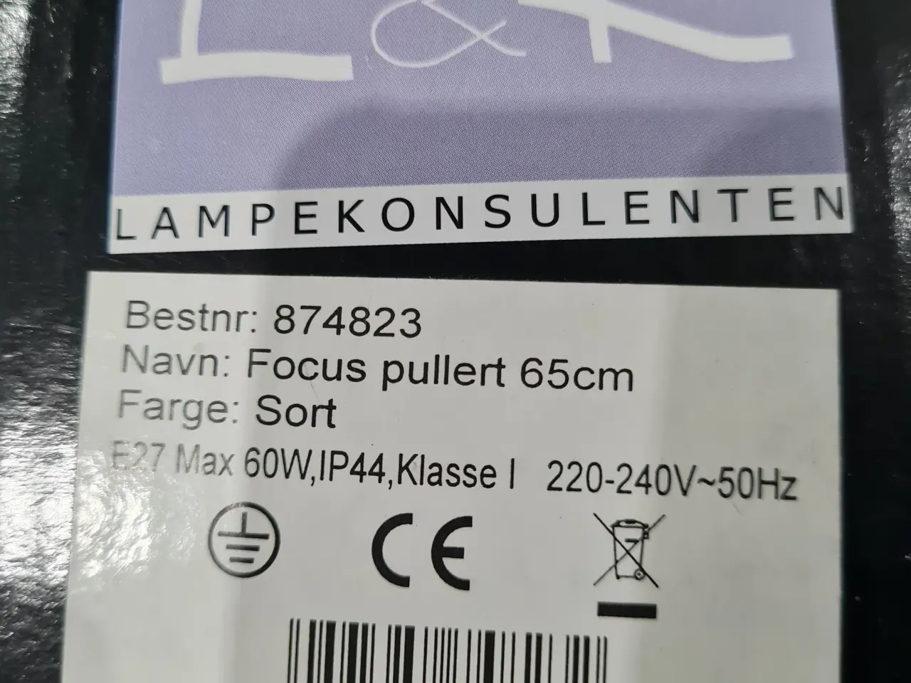 Billede 2 - Havelampe FOCUS pullert / NY i originalindpakning