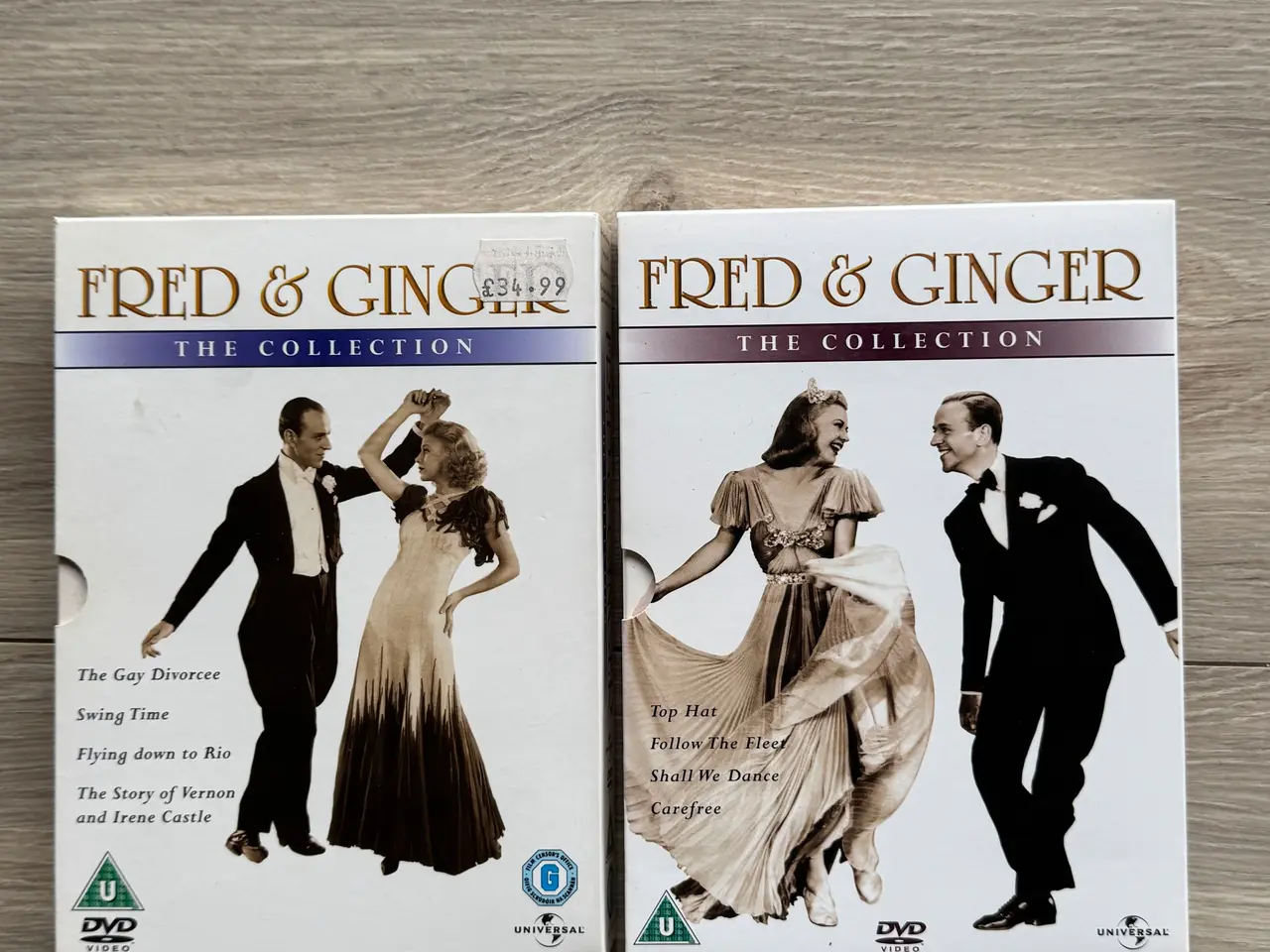 Billede 1 - FRED & GINGER - THE COLLECTION - 2 DVD-BOKSE