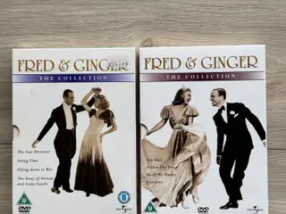 FRED & GINGER - THE COLLECTION - 2 DVD-BOKSE