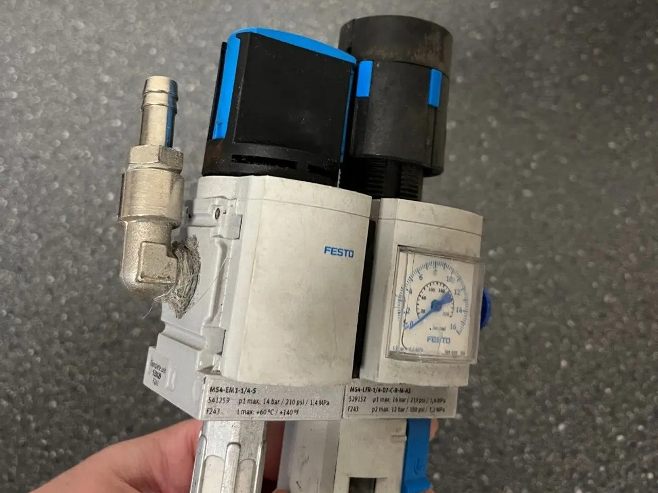 Billede 10 - Festo MS4-EM1-1/4-S & MS4-LFR-1/4-D7-C-R-M-AS Air