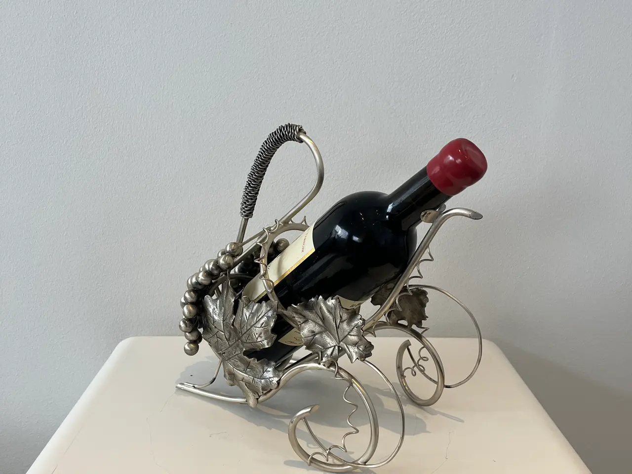 Billede 2 - Vintage vinholder sølv