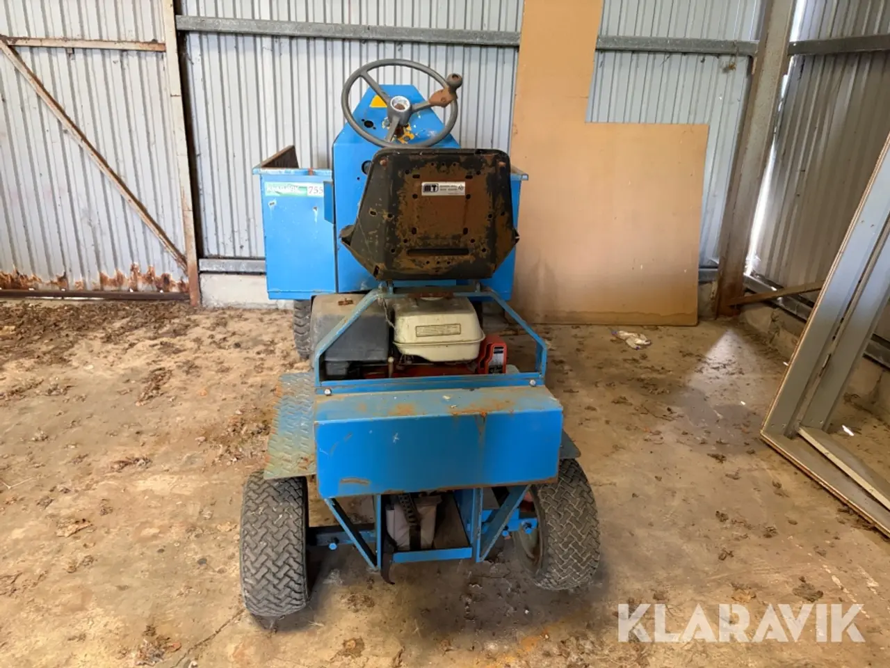Billede 4 - Minidumper selvkørende med hydraulisk tip.