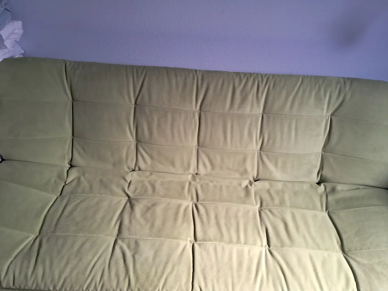 Billede 1 - Grøn sovesofa