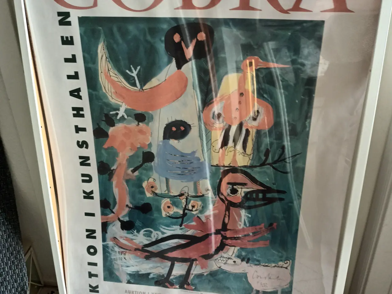 Billede 3 - FLOT LITOGRAFISK PLAKAT 72X102 AF ASGER JORN CONST