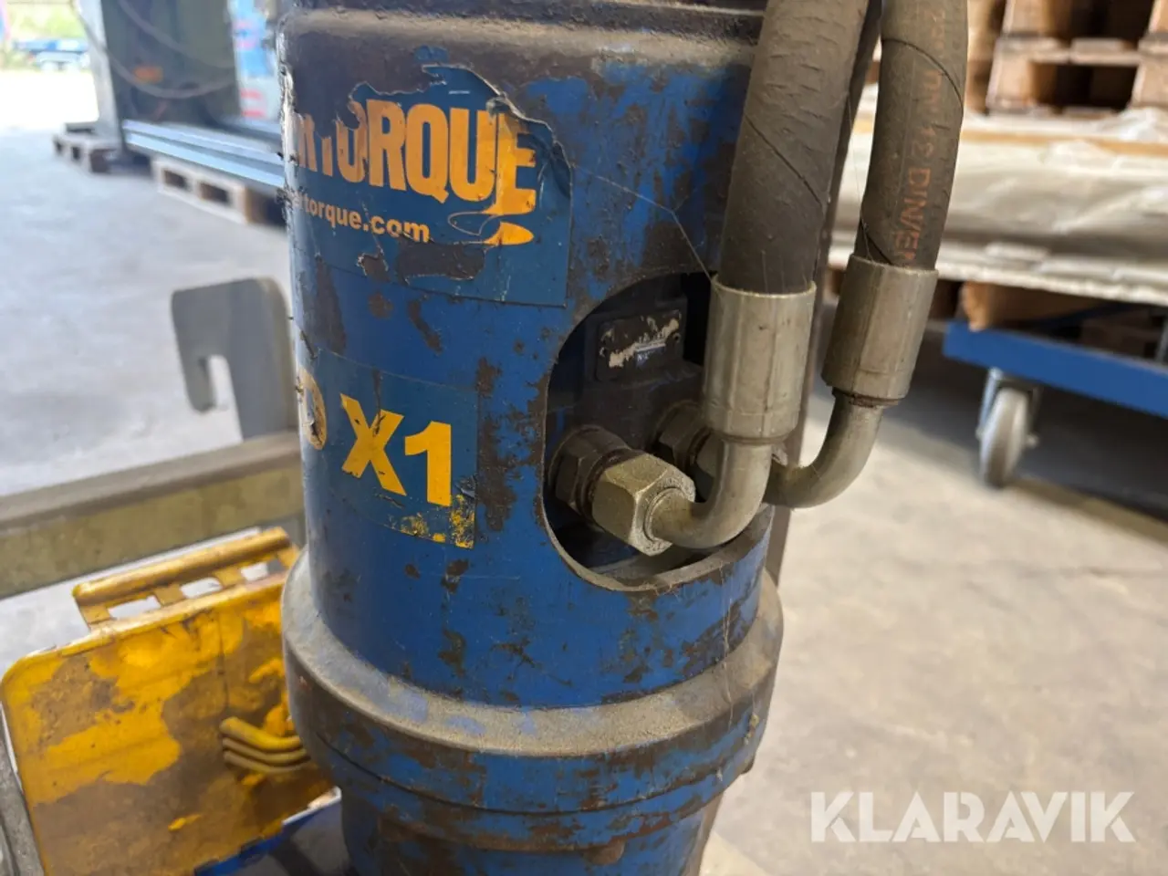 Billede 10 - Hydraulisk jordbor Auger Torque ED X1 med 3 Sneglebor og stativ