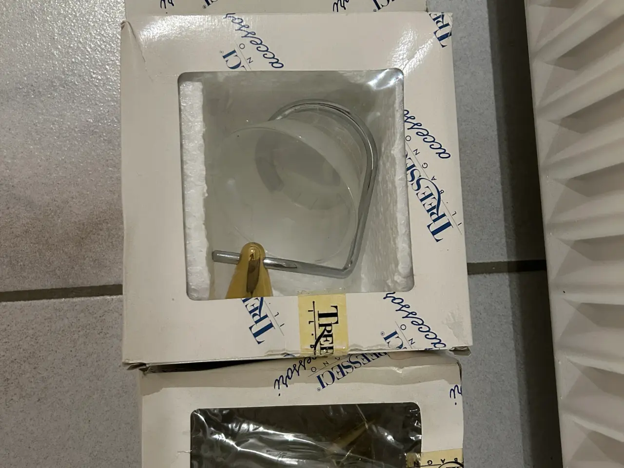 Billede 1 - Ny bad/toilet messing sæt
