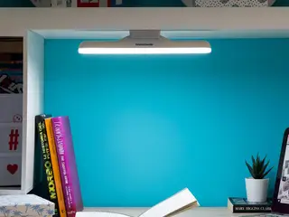 2-i-1 magnetisk LED-lampe Lamal - grå