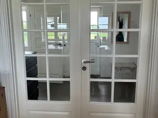 Fransk dobbeltdør. 