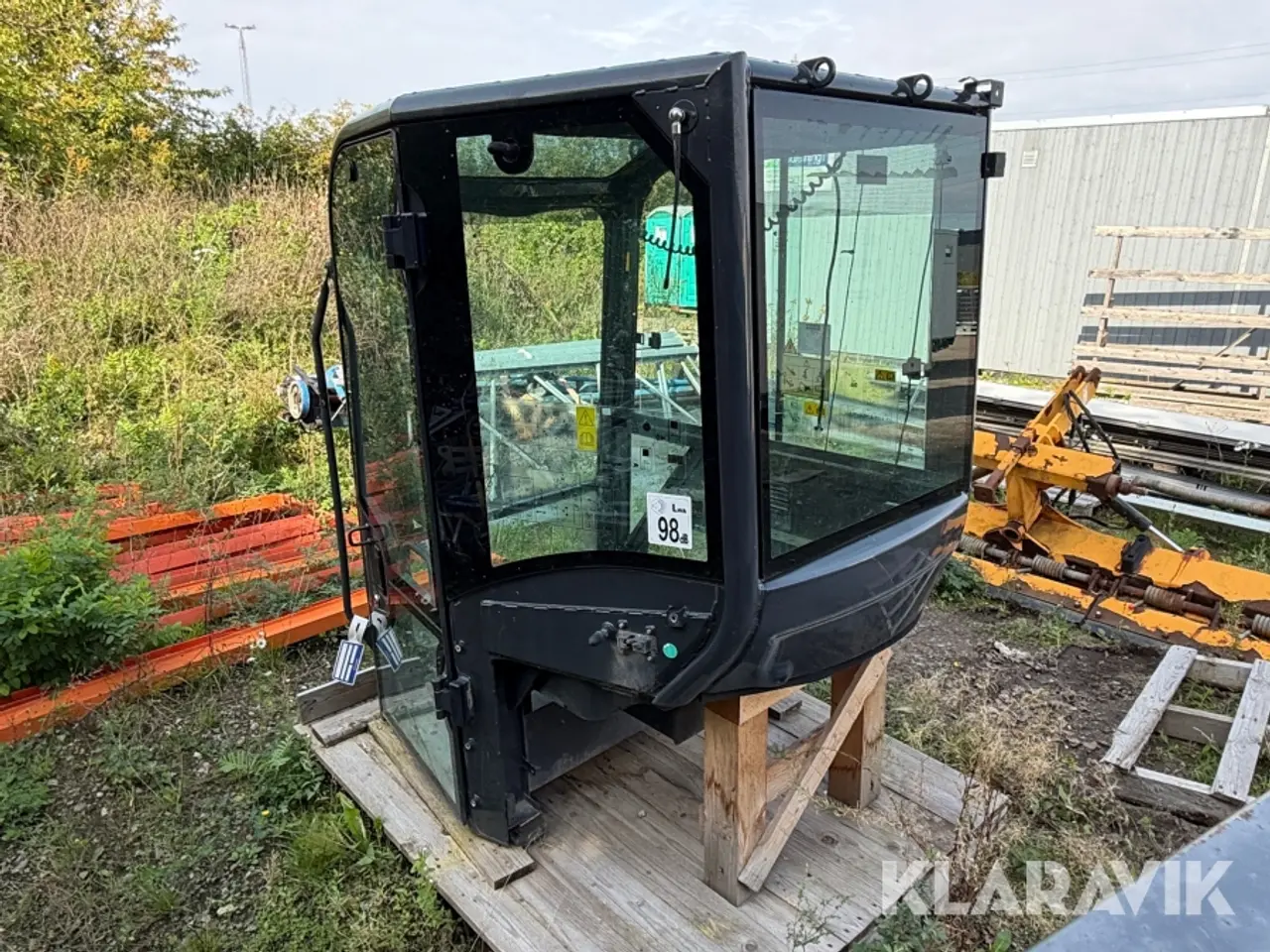 Billede 5 - Førerkabine til Gravmaskine Komatsu PC80MR-5