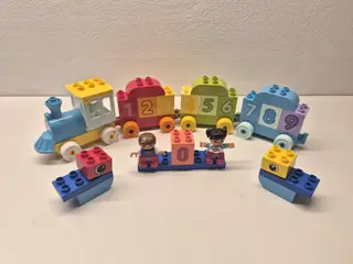 Duplo Taltog med 4 vogne, Sælges som vist