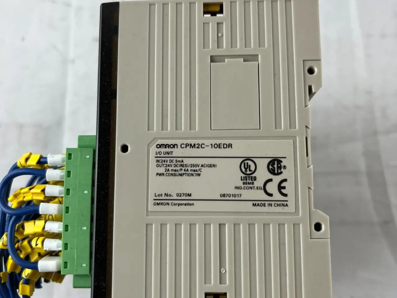 Billede 2 - Omron CPM2C PLC System CPM2C-20CDR-D CPU med I/O