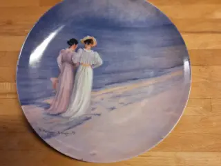 Bing & Grøndahl 1988 platte motiv af P.S.Krøyer