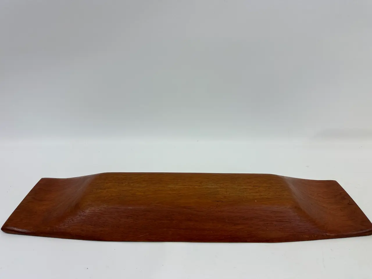 Billede 7 - Retro aflangt teak fad